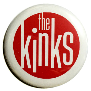 デカ 缶バッジ 58mm The Kinks キンクス 60's Garage Punk Mods モッズ Power Pop パワーポップ PSYCHEDELIC R&B