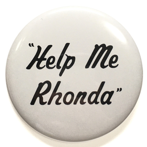 デカ缶バッジ 58mm Beach Boys ビーチボーイズ Help Me Rhonda Brian Wilson ブライアンウィルソン