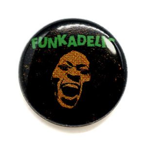 25mm 缶バッジ FUNNKADELIC ファンカデリック MAGGOT BRAIN George Clinton ジョージクリントン Parliaments パーラメンツ