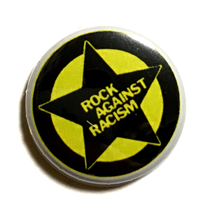 25mm 缶バッジ Rock Against Racism RAR Clash 白い暴動 Tom Robinson Band reggae Punk Power Pop