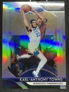 Panini NBAカード カールアンソニータウンズ　silver prizm Refractor 