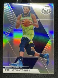 panini NBAカード　カールアンソニータウンズ　mosaic prizm セット　silver red