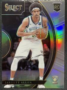 panini NBAカード　ジャレットアレン　RC ルーキーカード　select silver prizm