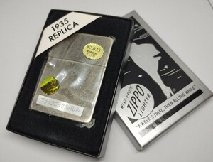 新品 ZIPPO 1935レプリカ ブラックニッケルバレル 2008年 復刻初期モデル