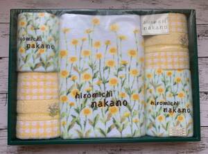  не использовался *HIROMICHI NAKANO/ Hiromichi Nakano * цветочный принт банное полотенце полотенце для лица woshu полотенце 5 шт. комплект 