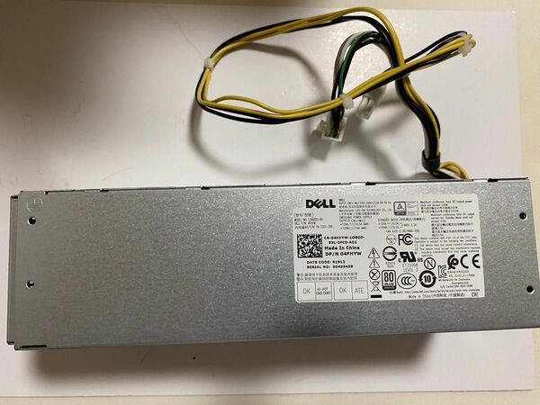 DELL Vostro 3470 内蔵電源ユニット 6ピン & 4ピン　②