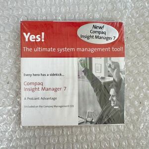 *未開封 Compaq Insight Manager 7 ultimate system management tool