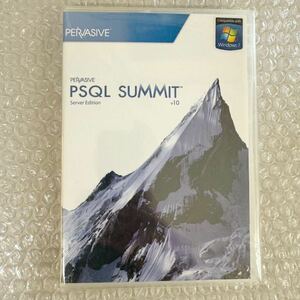 *新品/pervasive PSQL SUMMIT v10 version10.30 Server for Windows 64-bit 10-User