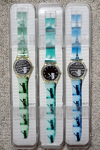 SWATCH WORLD SOLAR USA / SWITZERLAND / FRANCE 未使用 訳有り