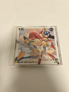 PCE PCエンジン CD-ROM2 ヴァリス ビジュアル集 箱説有り ハガキ付 