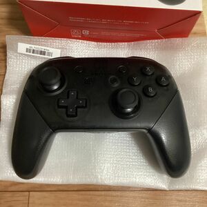 Nintendo Switch Proコントローラー プロコン純正 動作確認済【初期保証有】