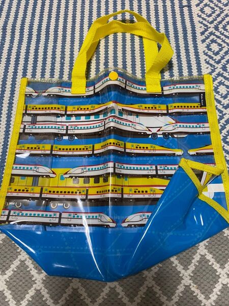 未使用 丸高 プールバッグ 電車 新幹線 Kids Foret キッズフォーレ
