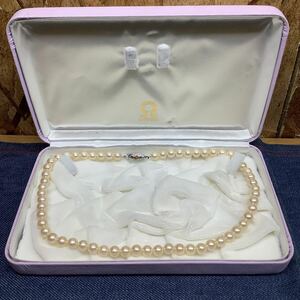 送料無料【Sな1660】本真珠ネックレス　パール　真珠　パールネックレス