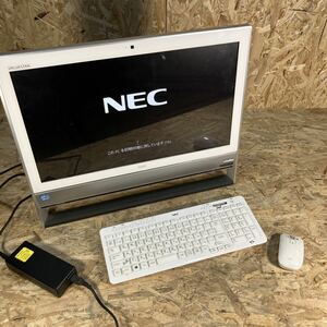 1円〜/NEC/VALUESTAR/バリュースター/一体型パソコン/PC/モニター/ディスプレイ/Windows/CORE i7/VN770/J/キーボード/マウス/中古/初期化済