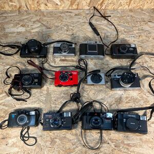 1 jpy ~/ film camera / single‐lens reflex / set sale / Konica / both Sera / Pentax / Fuji / Yashica / Canon / Ricoh / Olympus / Nikon / Junk 