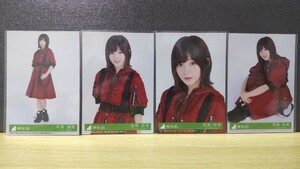 欅坂46 黒い羊 CD 封入特典 生写真 4種 コンプ 尾関梨香 櫻坂46