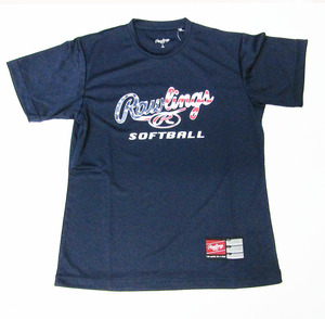 Rawlings ローリングス ASTW10F01 野球 ウイメンズ Ｔシャツ ネイビー O