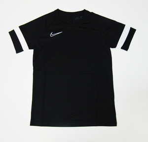 NIKE ナイキ CW6103 サッカー ウェア ジュニア Dri-FIT アカデミー ショートスリーブ サッカートップ ブラック 160