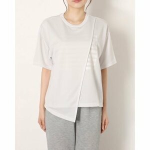 PUMA プーマ 849118 レディース フィットネス 半袖Tシャツ ACTIVE+ リラックス Tシャツ ホワイトヘザー M