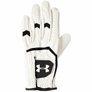 UNDER ARMOUR アンダーアーマー 1331180 バーディゴルフ アクセサリー グローブ 2.0 LLG 25cm ホワイト×ブラック 左手用