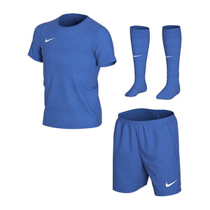 NIKE ナイキ CD2244 サッカー LK パーク20 サッカー ジュニア 半袖Tシャツ ハーフパンツ ソックス ３点セット ブルー 120