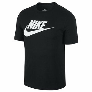 NIKE Nike AR5005 running jo silver gf.-chula Icon S/S T-shirt men's black XL