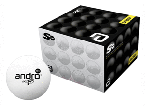 andro and ro ping-pong 162230 training ball and ro poly- S 72 piece insertion 6 dozen box 1 Starbo -ru practice lamp tore lamp ping-pong ball plastic bo