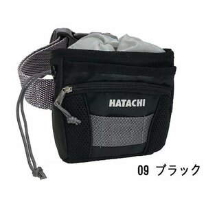 HATACHI ハタチ BH7902 ゴルフ アクセサリー ウエストポーチ ベルト付き ブラック