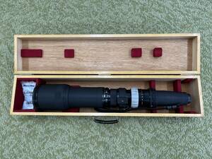 【2267】ニコン Nikon NIKKOR-P Auto 1:8 f=800mm 望遠 レンズ ブラック /長期保管品 ジャンク品