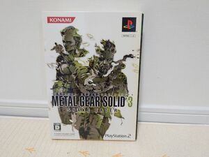 【PS2】 メタルギアソリッド3 SNAKE EATER