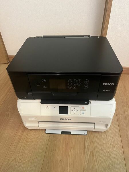 【2台まとめ売り】ジャンク　EPSON エプソン プリンター インクジェットプリンター　EP-810AB EP-709A 