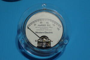 WESTERNELECTRIC. 150mA direct current amperemeter 1 piece exhibit.