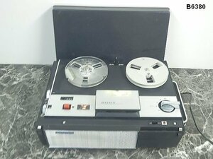 B6380M SONY オープンリールデッキ TC-104A 現状品 昭和レトロ