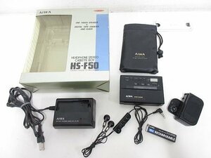 S3138S アイワ AIWA HS-F50 ステレオカセットレコーダー カセットボーイ 元箱付き 【ジャンク】