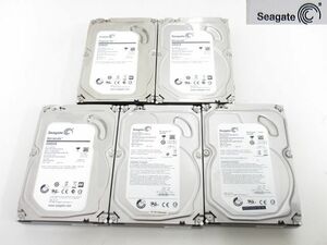 S3146S SEAGTE 3.5インチHDD 2TB 5個まとめ売り★フォーマット済み CrystalDiskInfo正常判定