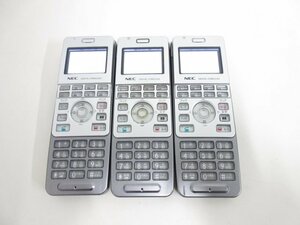 S3093S 3 pcs. set NEC AspireX digital cordless telephone machine business phone IP3D-8PS-2 electrification the first period . settled 