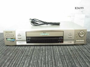 K3699M Panasonic パナソニック NV-SVB10 S-VHS ビデオデッキ 再生OK