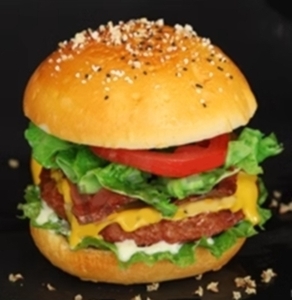 【ベーコンレタス】ハンバーガー　食品サンプル　チーズバーガー　ジャンク　フェイクフード　模型
