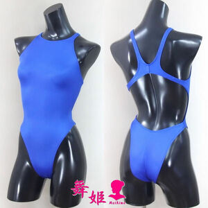 (030Laa-T41).. swimsuit type rio back specification ( gloss lustre blue )