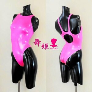 (498Maa-Z91).. type key hole super high leg ( Misty pink )