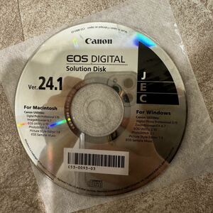 Canon EOS DIGITAL Solution Disk Ver.24.1 free shipping 