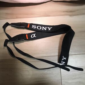 Sony ストラップ 黒 