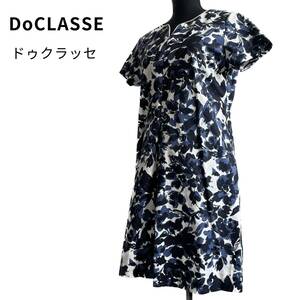 美品★DoCLASSE ドゥクラッセ 花柄 総柄 ワンピース 大きいサイズ 3L