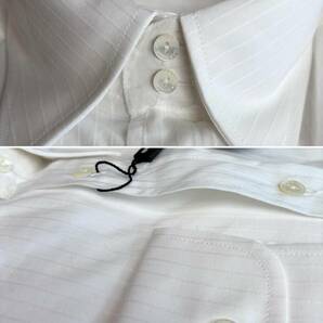 YM172 未使用 DOLCE&GABBANA ドルチェ＆ガッバーナ Yシャツ サイズ41 長袖 ホワイト MADE IN ITALY イタリア製 箱付 (検)フォーマル スーツの画像7