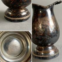 MS1170 Mappin & Webb マッピン＆ウェッブ SILVER PLATE ON COPPER ティーセット 総重量:約1495.1g まとめて (検)ポット シュガー ミルク_画像5