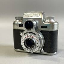 MS1197 一部動作確認 Bolsey ボルシー MODEL C TWIN LENS REFLEX WOLLENSAK 44mm f/3.2 二眼レフカメラ ジャンク (検)フィルム_画像1