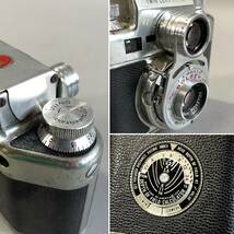 MS1197 一部動作確認 Bolsey ボルシー MODEL C TWIN LENS REFLEX WOLLENSAK 44mm f/3.2 二眼レフカメラ ジャンク (検)フィルム_画像9