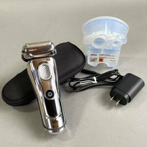 MS1229 BRAUN Brown electric shaver Series 9 wet&dry case * charger * cartridge attaching ( inspection ) alcohol washing ... men's beauty 