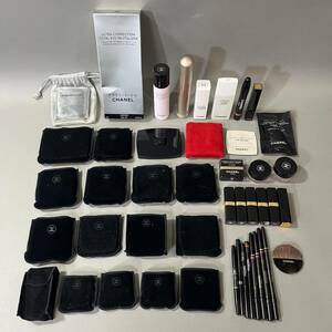 RS272 CHANEL Chanel cosmetics large amount together Junk lip eyeshadow foundation cheeks skin-care products etc. 