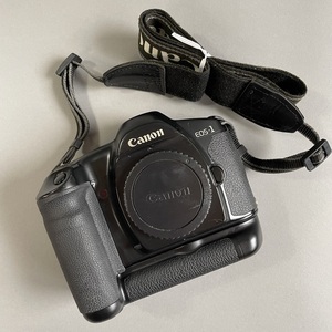 MS1117 一部動作確認 Canon キャノン EOS-1 デジタル一眼レフ ボディ ＋ BP-E1 バッテリーパック (検)カメラ ブラック デジいち